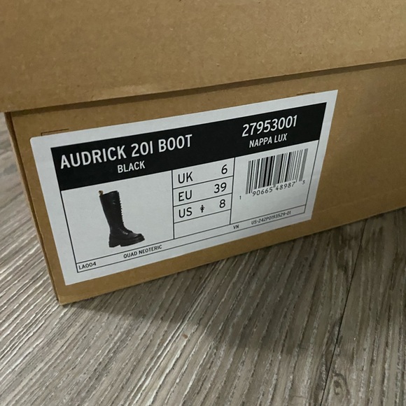 SOLD ON DEPOP Dr. Martens Black Over the Knee Boots - Picture 6 of 8